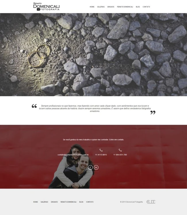 WebSite Domenicali Fotografia